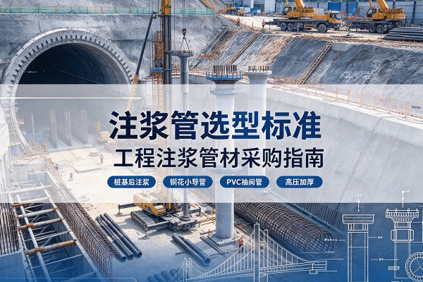 潍城注浆管选型标准