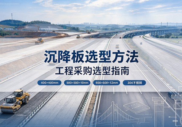 潍城沉降板选择方法