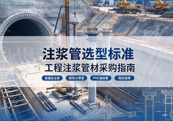 潍城注浆管选型标准